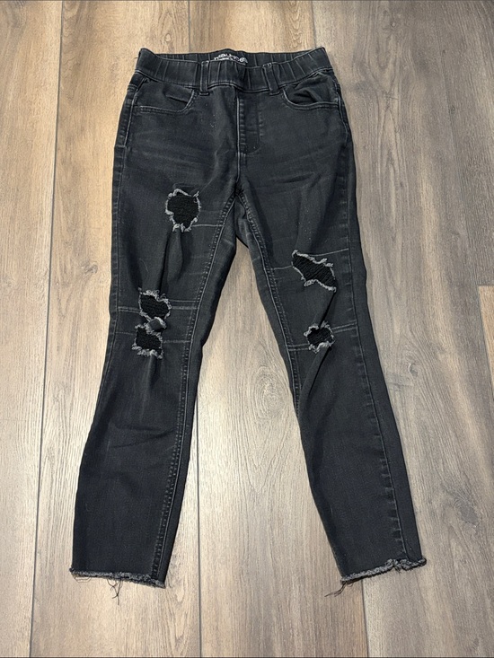 Maurices Denim - Maurices Black Distressed Skinny Jeans
